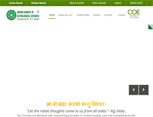 Tablet Screenshot of icasindia.org